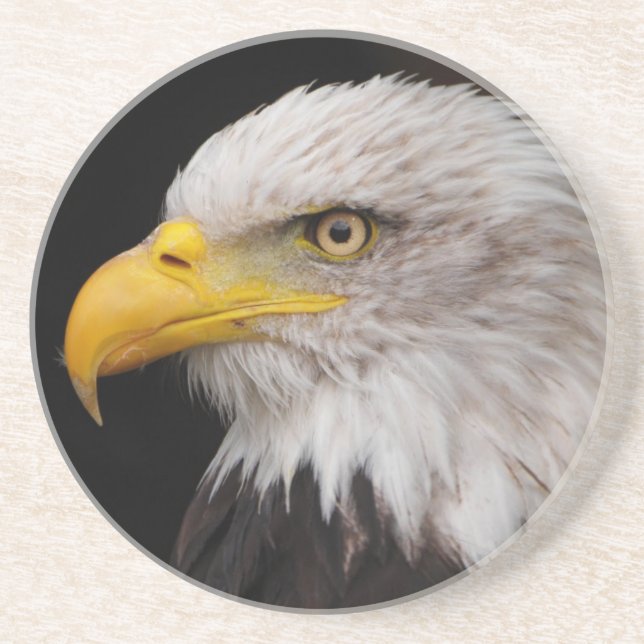 Posavasos Retrato del águila (Frente)