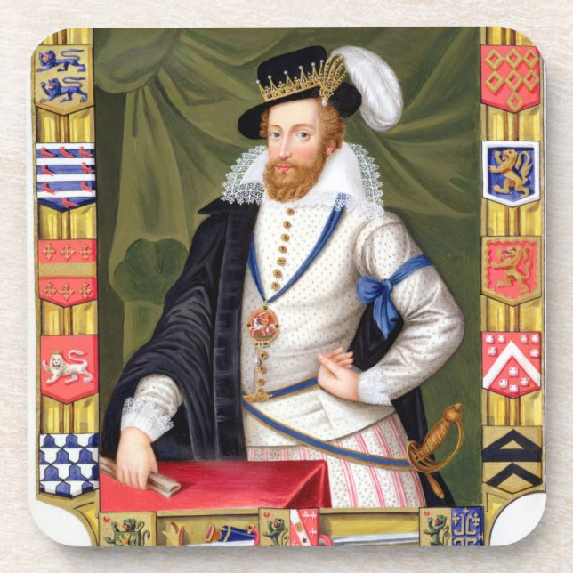 Posavasos Retrato del conde de Roberto Dudley (c.1532-88) de (Frente)