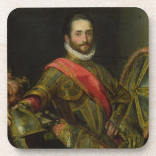 Posavasos Retrato del della Rovere, c.1572 (aceite de