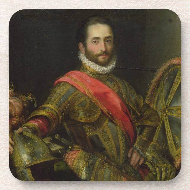 Posavasos Retrato del della Rovere, c.1572 (aceite de (Frente)