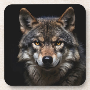 Posavasos Retrato del lobo