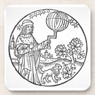 Posavasos Retrato ideal de Aristóteles (384-322 A.C.), copia
