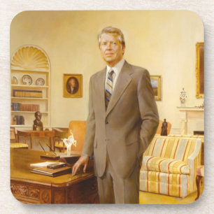 Posavasos Retrato presidencial de la Casa Blanca James Carte