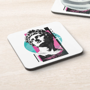 Posavasos Retro Brutalista Jesús Estatua Griega Colosenses 2
