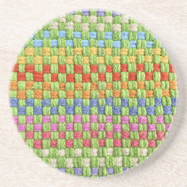 Posavasos Retro Cheful Potholder Weave Coaster (Frente)