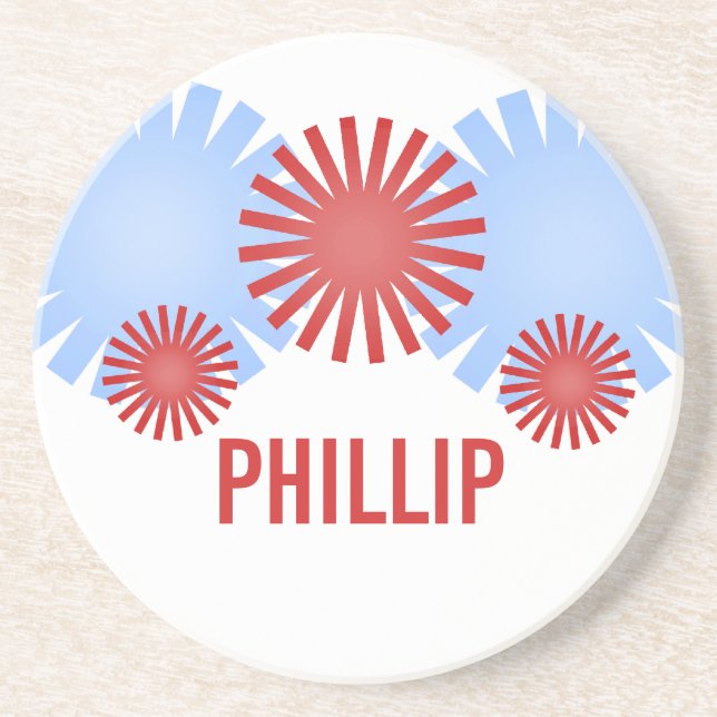 Posavasos Retro Fireworks Coaster (Frente)