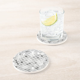 Posavasos Retro GROOVY Disco Ball Bridal Ducha sandstone