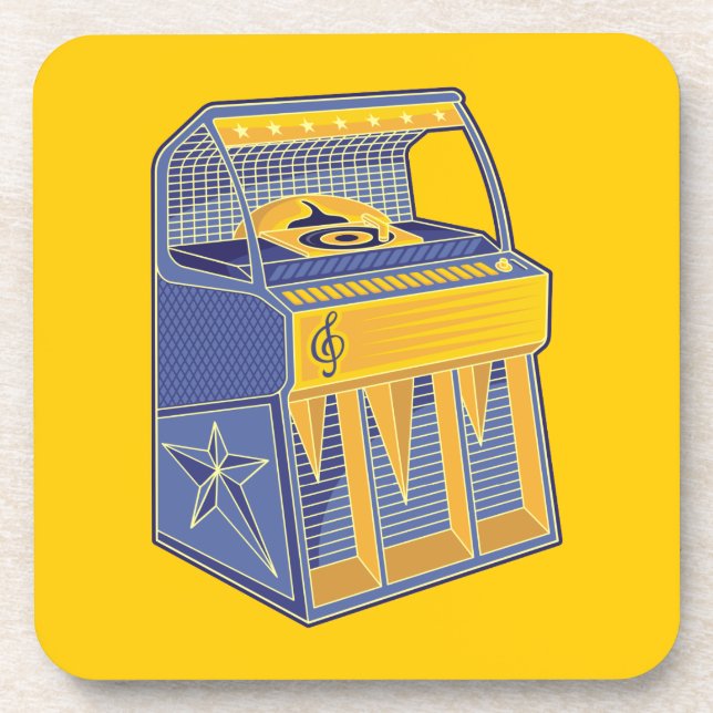 Posavasos Retro Jukebox (Frente)