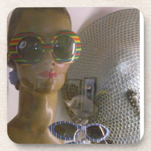Posavasos Retro Mannequin Head