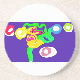 Posavasos Rey del arte del caballito de mar 