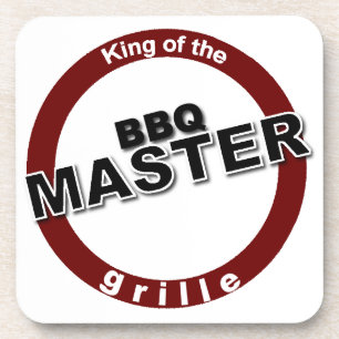 Posavasos Rey maestro de parrilladas de la parrilla
