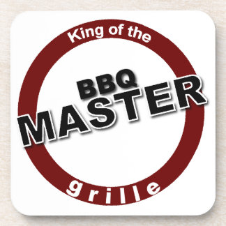 Posavasos Rey maestro de parrilladas de la parrilla