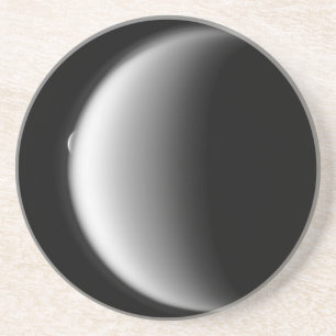 Posavasos Rhea sale de la montaña rusa de arenisca de Titán