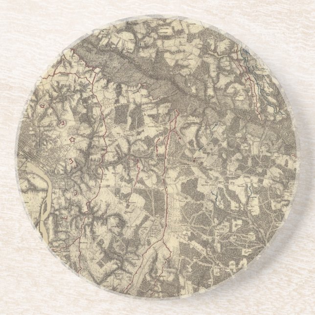 Posavasos Richmond, Virginia (Frente)