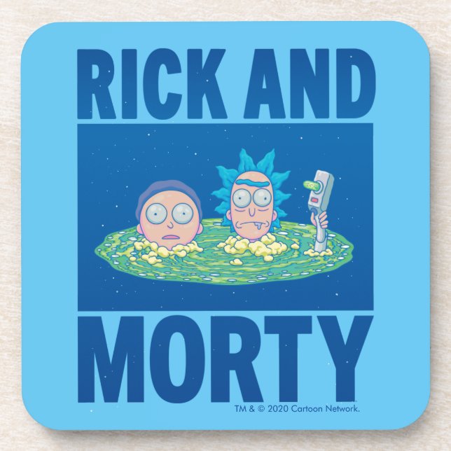 Posavasos RICK AND MORTY™ | Buscar por el portal (Frente)