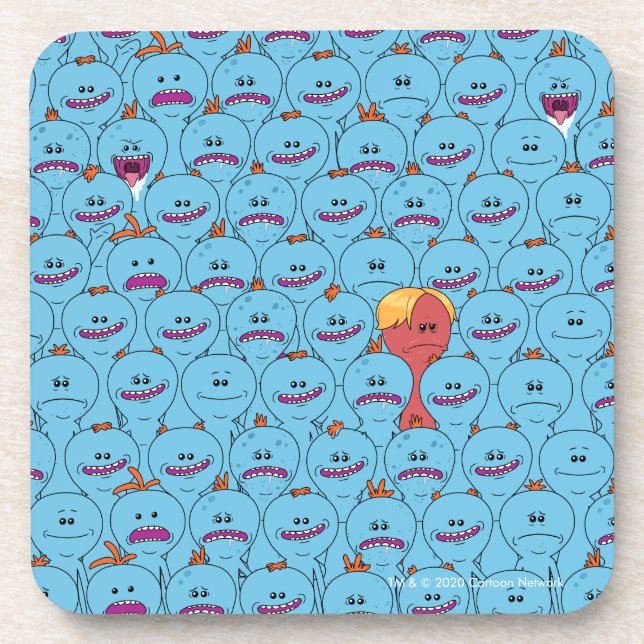 Posavasos RICK AND MORTY™ | Kirkland Sr. Meeseeks (Frente)