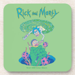 Posavasos RICK AND MORTY™ Rescate del portal