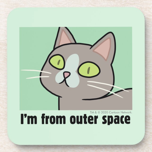 Posavasos RICK AND MORTY™ | Soy del espacio exterior (Frente)