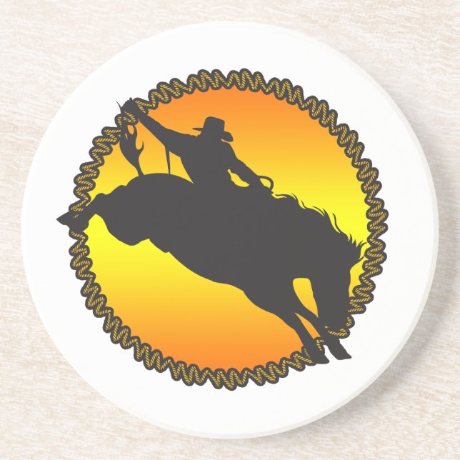 Posavasos Ride Bronc (Frente)