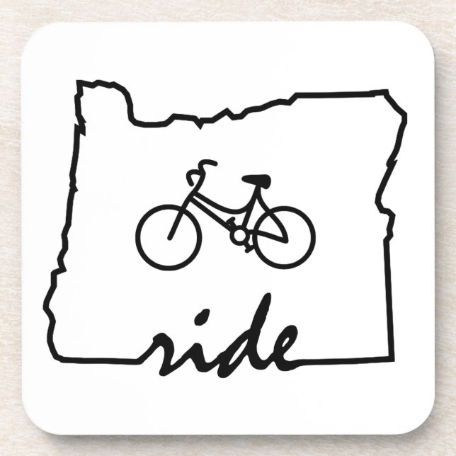 Posavasos Ride Oregon (Ciclismo) (Frente)