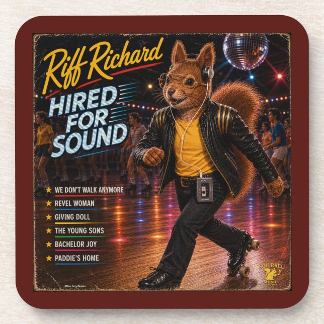 Posavasos Riff Richard: una Parodia (Frente)
