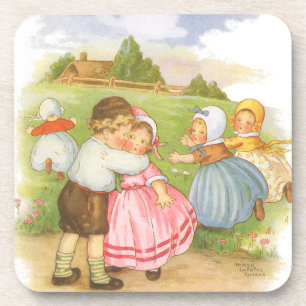Posavasos Rimas infantiles de Georgie Porgie de Mother Goose