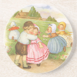 Posavasos Rimas infantiles Vintage Georgie Porgie Mother Goo