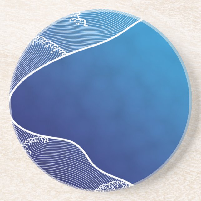 Posavasos río azul (Frente)