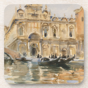 Posavasos Río dei Mendicanti, Venecia de John Singer Sargent