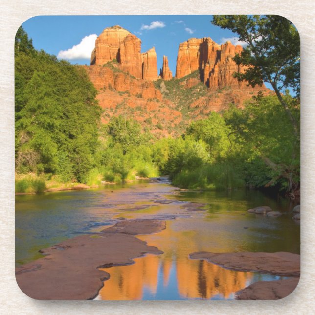 Posavasos Río en el cruce de Red Rock, Arizona (Frente)