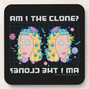 Posavasos RIQUEZA Y MORTY™ ¿Soy El Clon?