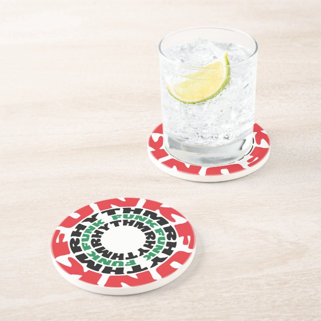 Posavasos Ritmo Funk Funk Rhythm (Lado)