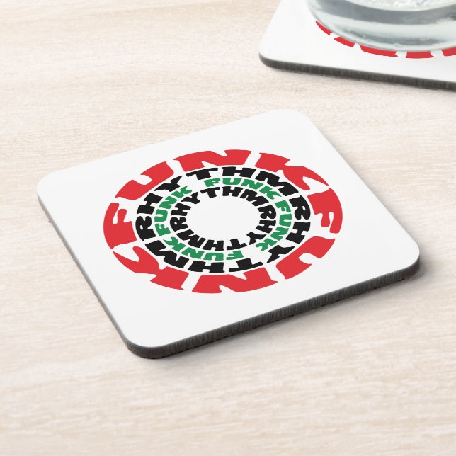 Posavasos Ritmo Funk Funk Rhythm (Lado Izquierdo)