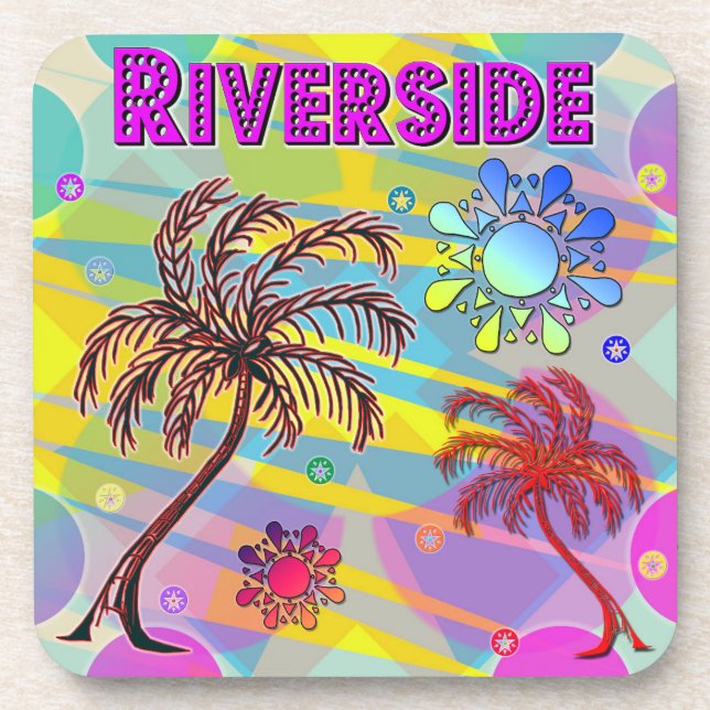 Posavasos Riverside Happy and Hope Coaster (Frente)