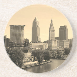Posavasos Riverview Cleveland (Sepia)