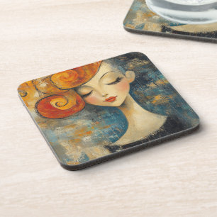 Posavasos Rizos ámbar traen pensamientos tranquilos