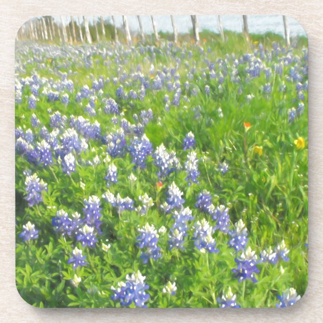 Posavasos Roadside Bluebonnets (Frente)