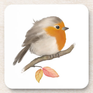 Posavasos Robin Bird inglés