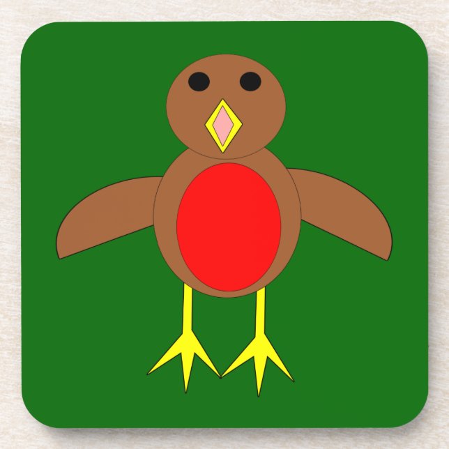 Posavasos Robin navidades (Frente)