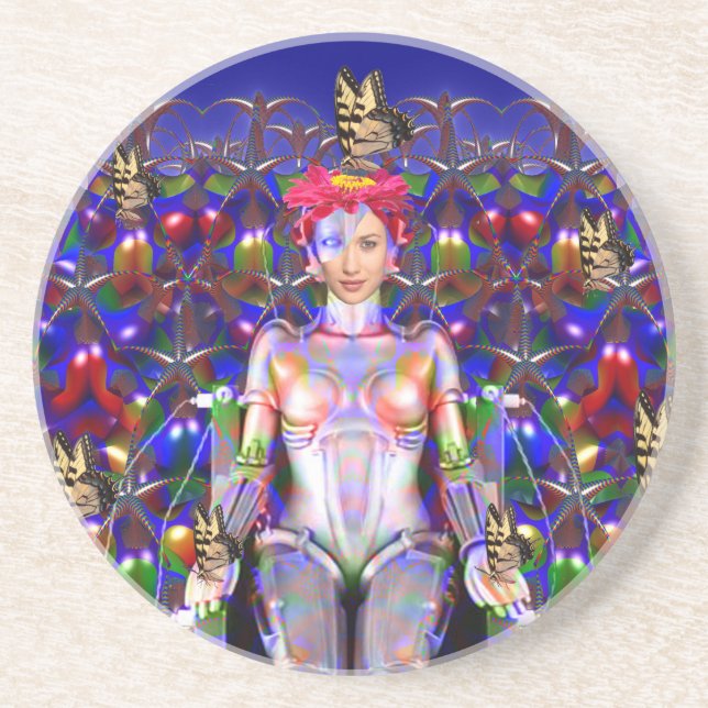 Posavasos Robot Butterfly (Frente)