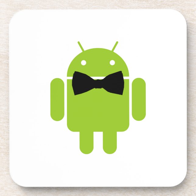 Posavasos Robot formal de Bow Android (Frente)