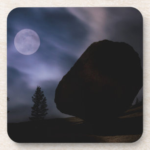 Posavasos Roca bajo la luz de la luna   Parque Nacional Yose