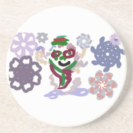 Posavasos roca invernal Yeti