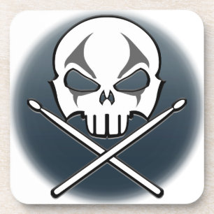 Posavasos Roca Metalizado pesada y batas de tambor rodante