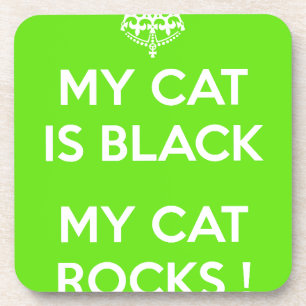 Posavasos Rocas de gato negro