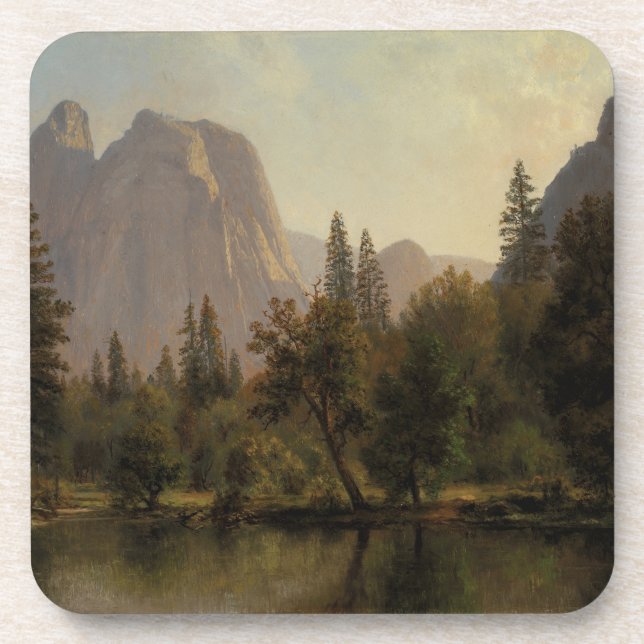 Posavasos Rocas de la Catedral, Valle Yosemite Albert Bierst (Frente)