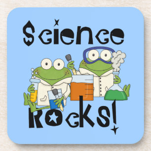 Posavasos Rocas de la ciencia de las ranas