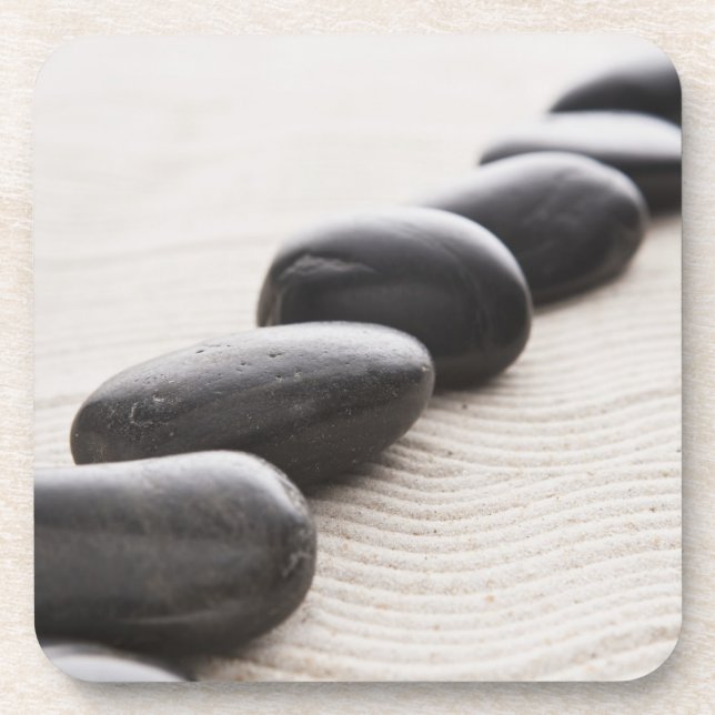 Posavasos Rocas en la arena (Frente)