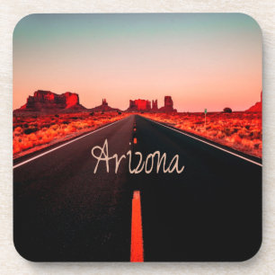 Posavasos Rocas rojas del desierto Sunset de Arizona