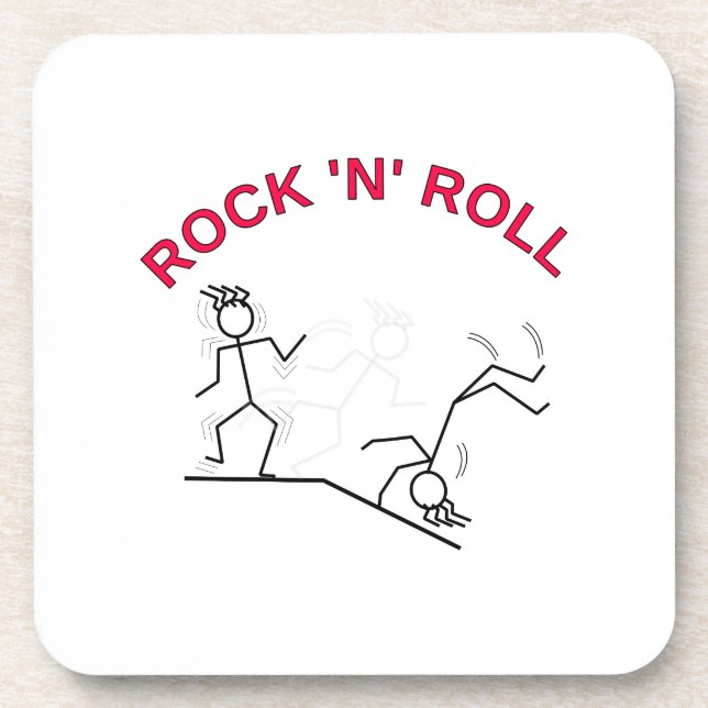 Posavasos Rock 'N' Roll (Frente)